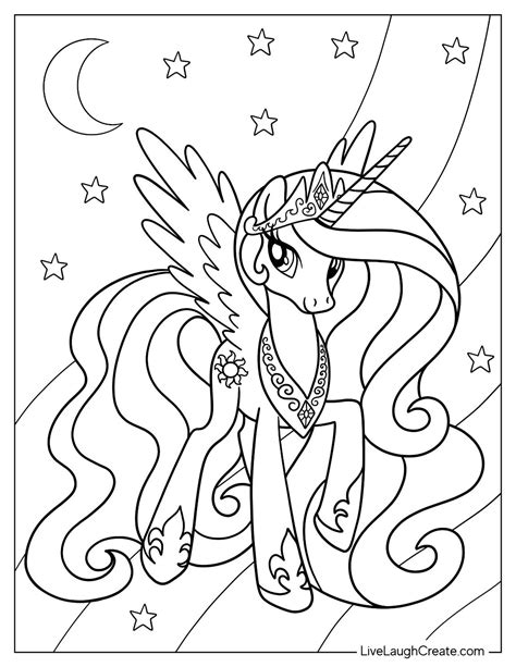 Unicorn Coloring Pages For Kids Printable [2025]