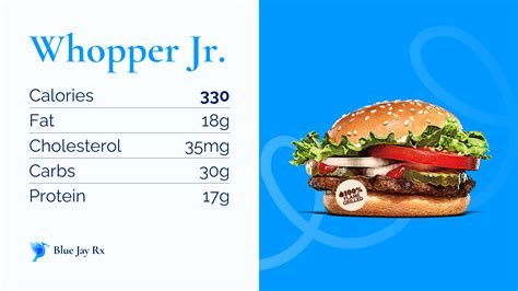 Burger King Jr Whopper With Cheese Calories | Detroit Chinatown