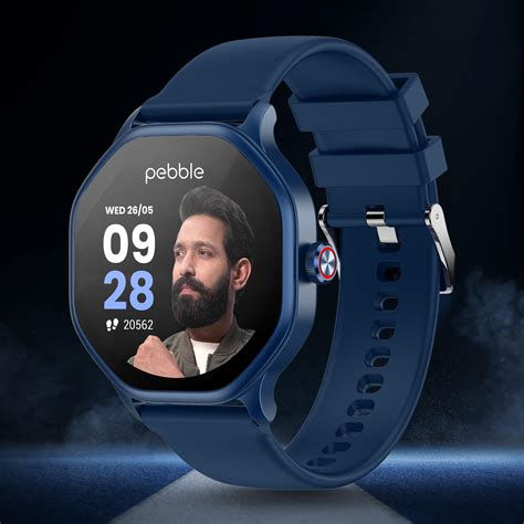 Pebble Hive 1.39" HD Display, BT Calling, Health Suite, Multiple Watch ...