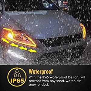 SONSOU Set of 2 Sequential Flow Universal Ultra-fine 60cm DRL | Daytime ...