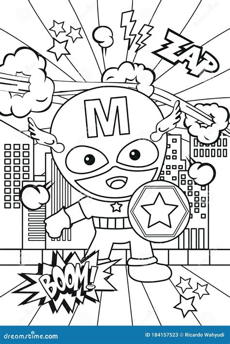 Superhero Coloring Pages Preschool