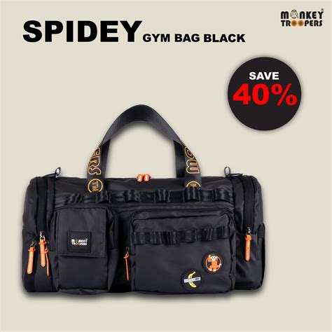 Spidey Duffle Bag | Black – Monkey Troopers