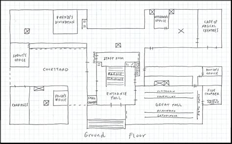 Hogwarts Castle Floor Plan