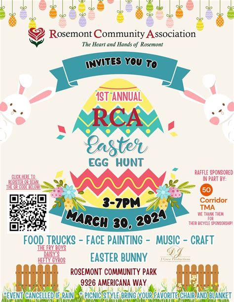 RCA Easter Egg Hint, Rosemont Community Park, Sacramento, 30 March 2024 ...