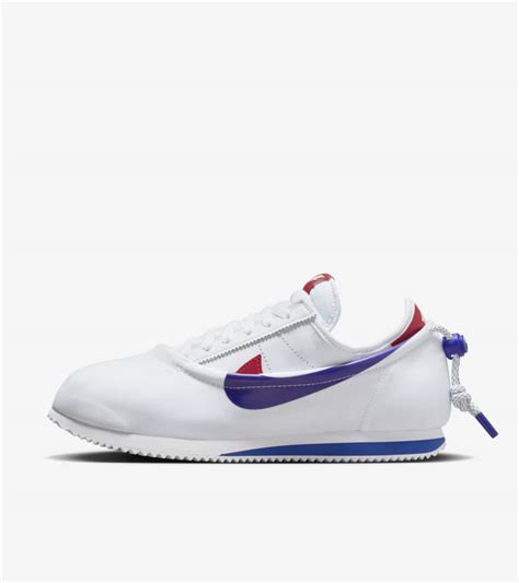 Cortez x CLOT 'White and Game Royal' (DZ3239-100) Release Date. Nike SNKRS