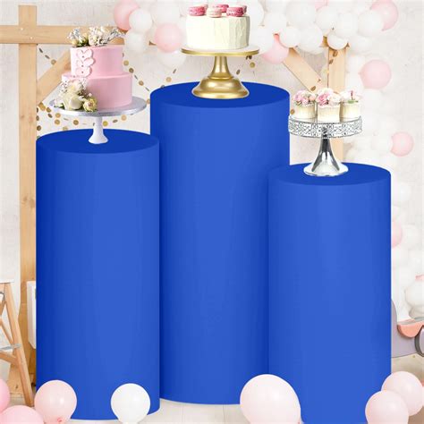 FUHSY Spandex Cylinder Pedestal Stand Covers for India | Ubuy