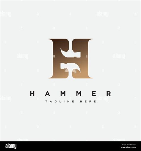 Logo de toit lettre h Banque d'images vectorielles - Alamy