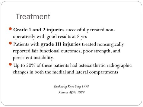 Posterolateral corner injuries of knee joint | PPT
