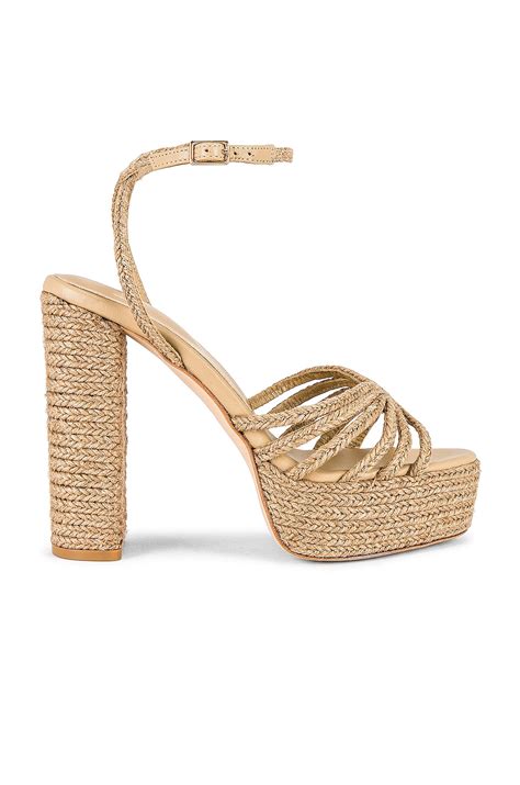 LPA Clarissa Platform in Raffia | REVOLVE
