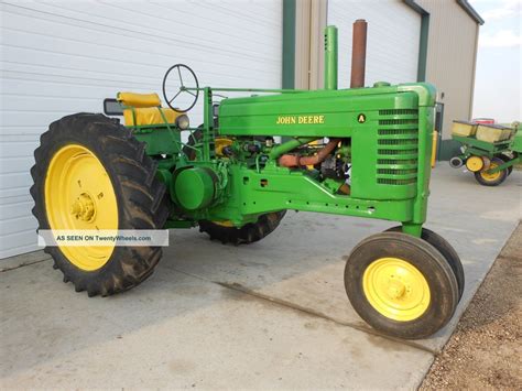 1948 John Deere Late Style Model " A " Tractor