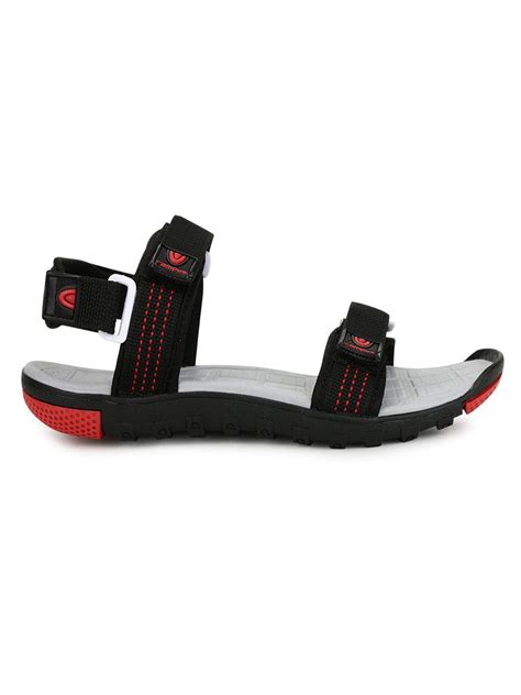 Buy Sandals For Men: 2Gc-7-2Gc-07Blk-Red649 | Campus Shoes