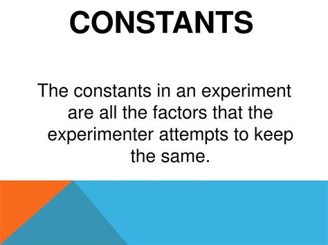 Image result for Constant Definition Scientific Method