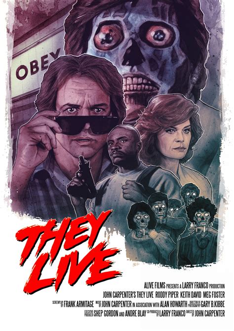 They Live 1988 Poster