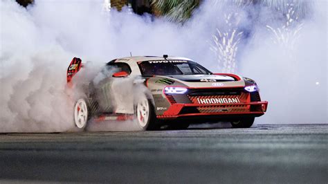 Watch Ken Block’s Electrikhana: twin-motor Audi S1 Hoonitron takes on ...