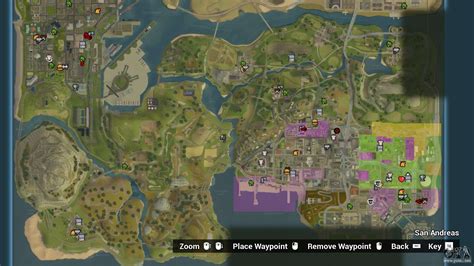 HD MAP - GTA SA DE for GTA San Andreas Definitive Edition