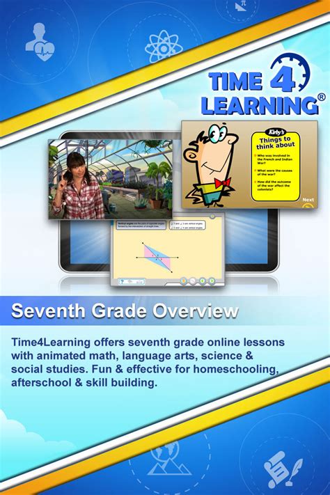 Image result for iHip for 7th Grader Using Time4Learning Program