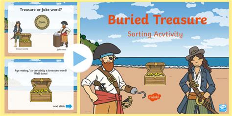 Phase 4 Buried Treasure PowerPoint Game