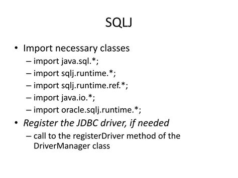 Image result for Embedded SQL with Java