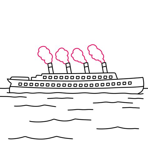 Titanic Draw Tutorial 的图像结果