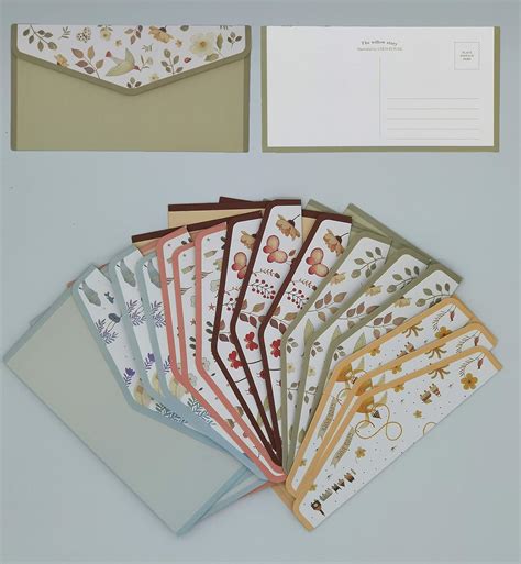 ELTNEGSA 45 Pcs Cute Lovely Writing Paper Letter Set (30 India | Ubuy