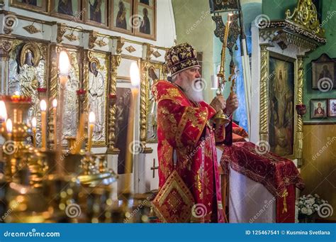 The Metropolitan Celebrated the Divine Liturgy in the Russian Orthodox ...