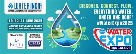 Water Expo Bangalore 2025 in Bangalore – June 19, 2025 | AllEvents
