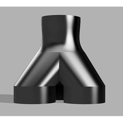 4 to 4 3-Way Splitter Duct Connection for Woodwork | Ubuy India