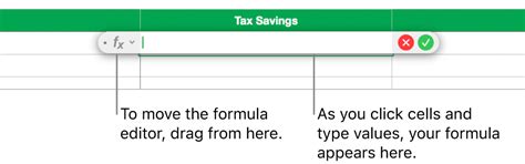 Calculate values using data in table cells in Numbers on Mac - Apple ...