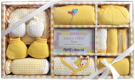 MOM CARE Newborn Baby Gift Set Has All Newborn Baby Essential Clothes ...