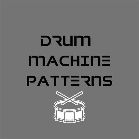 Drum Machine Patterns 的图像结果