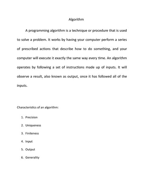 Image result for What Is Programming Algorithm