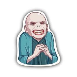 Voldemort Sticker | Harry Potter Villain Stickers at Print-On-Click