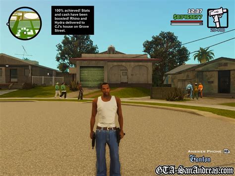 GTA San Andreas 100% Checklist