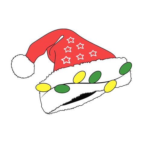 Free Santa Hat Vector Clipart (PNG, SVG) to Edit Online