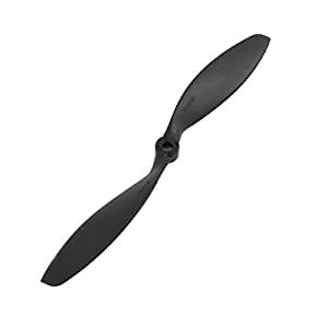 ELECTROPRIME 8 x 6 Inches Black 2-Vanes RC Aircraft Propeller w Adapter ...