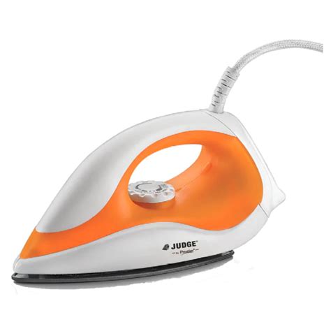 Buy Judge Dry Iron 01 750W Yellow & White Online at Bestomart ...