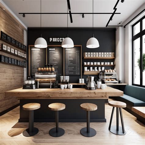 Minimal Contemporary Coffee Shop Design || Simplicity and Style ...