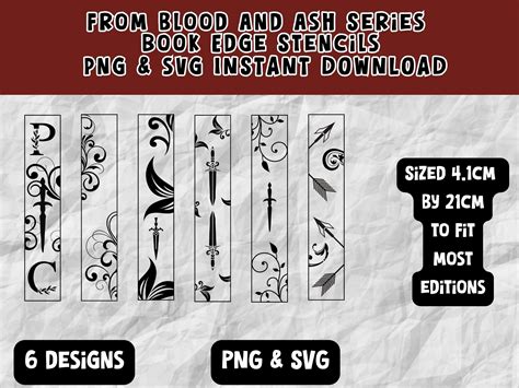 FBAA Stencil Edges Sprayed Edges Do It Yourself SVG and PNG Files, From ...