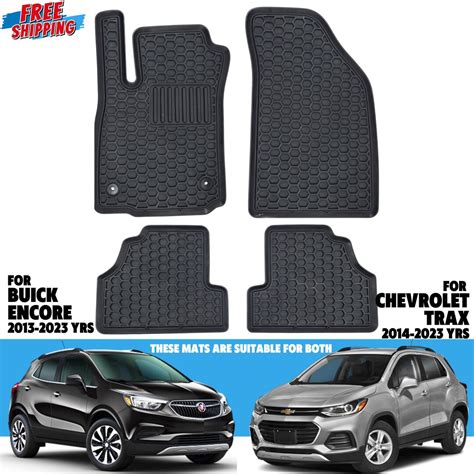 Floor Mats for Chevrolet Trax 2014-2023 | Buick Encore 2013-2024 All ...