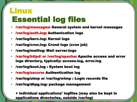 Image result for Linux Logging