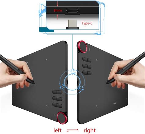 Graphics Tablets Deco 03 XP-PEN 10x6 Inch Wireless India | Ubuy