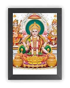 Goddess Lord MAHALakshmi GaneshJI HD Photo Frame, LaxmiJI Photo Frame ...