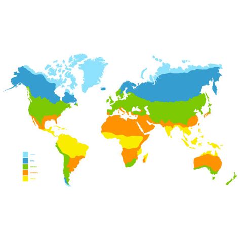 World Climate Map Printable 的图像结果