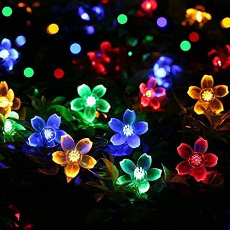 Buy Lexton Led Flower String Light | 8 Flashing Modes | Multicolor ...