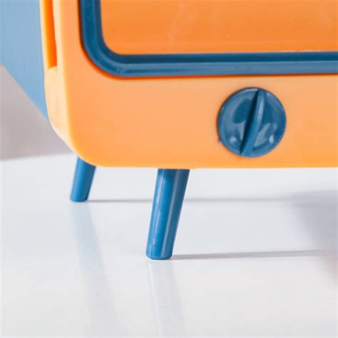 TV Tissue Box With Stand Blue Online - Premium Tissue Box | Nestasia