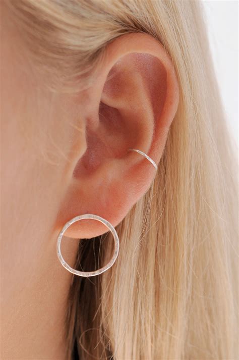 Buy Silver Conch Piercing | Gold Conch Hoop | Conch Hoop | Delicate ...