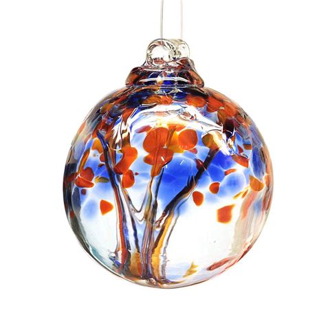 Blown Glass Christmas Ornament