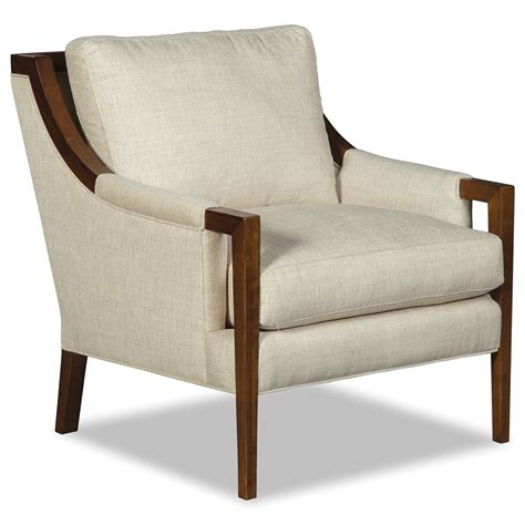 Hickory Craft 002910BD Transitional Exposed Wood Accent Chair | Godby ...