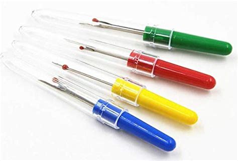 Zenith 4 Pieces Seam Rippers Sewing Craft Tool Thread Cutter Stitch ...