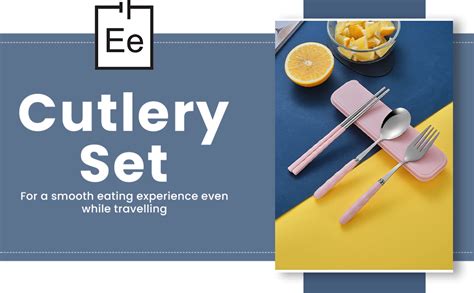 EVEN Spoon Set Stainless Steel Chopstick, Spoon and Fork Cutlery Set ...